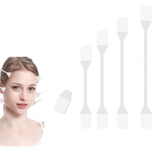Ruban Lifting Visage Instantan&eacute;|Silikonpflaster Gegen Falten|Effet V-Line 8h|Invisible & R&eacute;sistant &Agrave; L'eau|20 Patchs + 4 Bandes De Lifting|1 Jeu - Neuf