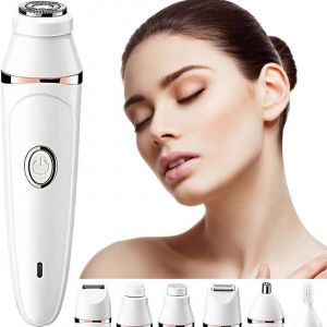 Rasoir 7 En 1, Kit De Lavage Corporel Complet À L'eau, Appareil D'épilation, Brosse De Lavage, Chauffe - Neuf