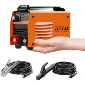 VornixorSarlshopARC140 Ultra Mini Poste a Souder Inverter 140A IGBT DC Poste &agrave; Souder &agrave; L'arc avec Lift TIG, Affichage LED, Anti-Stick, 210 * 130 * 90mm - Neuf