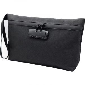 (Noir) Poche Zippée , Bancaire, Des Passeports, Des Photos, Des Objets De Valeur Et Bijoux De Protection Verrouillable Porte-Documents - Neuf