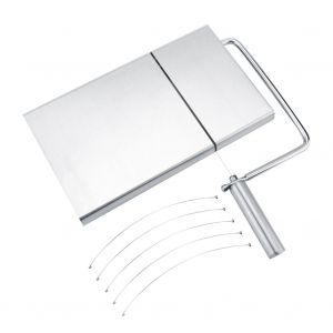 Hjlian Trancheuse A Fromage En Acier Inoxydable, Coupe-Beurre, Couteau, Planche De Service, Outil De Decoupe Pour La Cuisine A Domicile - Neuf