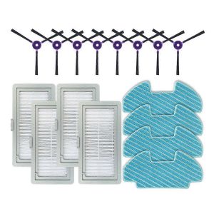 Brosse lat&eacute;rale,filtre Hepa,chiffon pour Midea i5 et Samsung Powerbot-E - Neuf