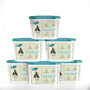 Checarzhn--No1-Lot De 6 Packs De 500 Ml Et Très Simple À Util R. Absorbant Anti-Humidité Pour La Maison, Les Armoires, Les Chambres, Les Tiroirs, Les Murs Et La Voiture. Élimine Les Odeurs Et Prévien - Neuf
