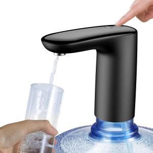 Distributeur de bouteilles blanc - Pompe à eau rechargeable USB verser bouteilles universelles de 5 gallons¿noir - Neuf