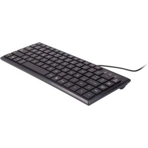Kb 302 Mini Clavier Usb Qwerty Noir - Claviers (Mini, Usb, Clavier À Membrane, Qwerty, Noir) - Neuf