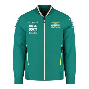Bomber Aston Martin F1 Team Officiel Formule 1 - Vert Homme - Neuf