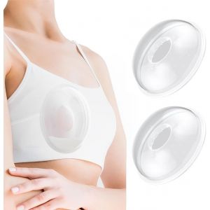 Tire-Laits Protège-Seins En 2 Parties,Avec Gobelet D'allaitement,Protège-Tétine Et Bol,Sans Bpa, - Neuf