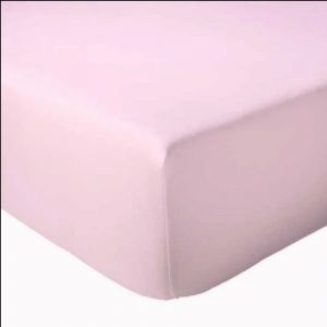 Drap Housse Uni Bonnet 30 Cm 100% Coton - Neuf