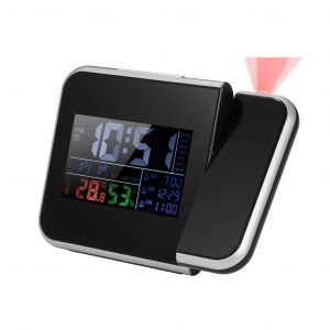 SUBZONAL-Thermom&egrave;tre num&eacute;rique Thermom&egrave;tre Hygrom&egrave;tre Horloge int&eacute;rieur LCD Horgrom&egrave;tre, Horloge Hygrom&egrave;tre - Neuf