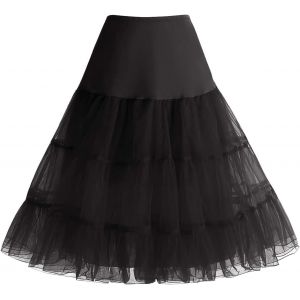 Nbgcm-Jupe Jupon Femme Sous Robe Style Vintage Evasée Années 1950s Rockabilly Pour Carnaval Soirée Cocktail Mariage Anniversaire 4 Tailles À Choisir - Neuf