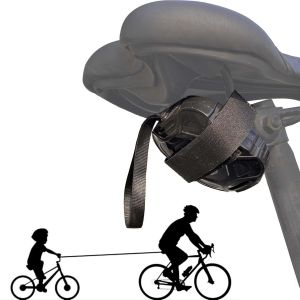 Barre Traction Velo Enfant,Rétractable,Ultra Légère Et Portable,Système De Traction Pour Vélo D'enfant,Barre De Remorquage Velo,Pour Parents Et Enfants Bicyclette - Neuf