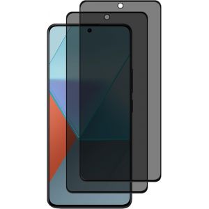2 Pi&egrave;ces Verre Tremp&eacute; Anti-Espion Pour Xiaomi Redmi Note 13 Pro 5g, Duret&eacute; 9h, Anti-Rayures, Ultra Hd Privacy Film Protection &Eacute;cran Pour Xiaomi Redmi Note 13 Pro 5g - Neuf