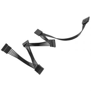 Câble d'extension d'alimentation SATA 15 broches 1 mâle vers 5 femelle - Neuf