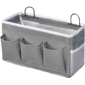 Cmwx-Sac De Rangement Mural En Toile Avec Crochet, 3 Poches, Sac De Rangement Étanche, Paniers De Rangement À Suspendre À Une Porte Avec Poches Latérales En Maille, Pour Cuisine, Chambre, Bureau, - Neuf