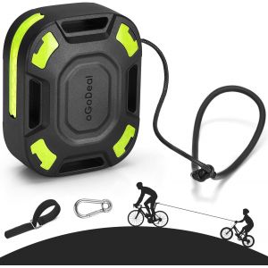 Corde De Remorquage De V&eacute;lo R&eacute;tractable, Barre Traction Velo Enfant,C&acirc;ble De Traction,Corde De Traction Pour Enfants,Corde De Traction Pour Vtt - Neuf