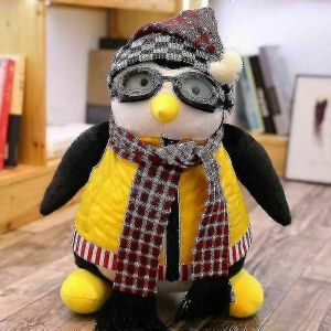 27/47cm Joeys Friend Hugsy Peluche Pingouin Animal Stuffed Toys Kids Birthday Gifts_j(27cm) - Neuf