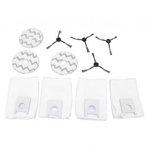 Accessoires de balayeuse Robot autonettoyant Brosse latérale Chiffon Sac à poussière Remplacement pour Roidmi EVA SDJ06RM - Neuf