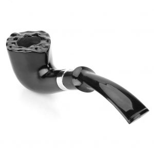 Pipe a tabac SD-737 exquise en bakelite a manche court, cadeau artisanal - Neuf