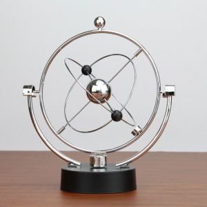 Boule à bascule Newton, boule à bascule artisanale à mouvement perpétuel pour décoration de table de bureau à domicile, cadeau - Neuf