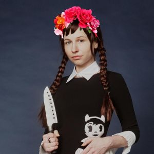 Tzf-Femmes Fleur Bandeau Mexicain Couronne Colorée - Casque Dia De Los Muertos Pour Plage Festival (Rosy) - Neuf