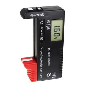 Num&eacute;rique Batterie Testeur Universel Batterie Volt V&eacute;rificateur pour AA/AAA/C/D / 9V / 1.5V Piles Bouton M&eacute;nage Batterie Vie Niveau Testeurs - Neuf
