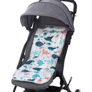 Asfasfq-Coussin De Siège Poussette Universel Coussin Poussette Respirant Bébé Coussin Soutien Réversible Matelas À Langer Lavable Coussin Reducteur De Landau Universel Coussin Réducteur Poussette Con - Neuf