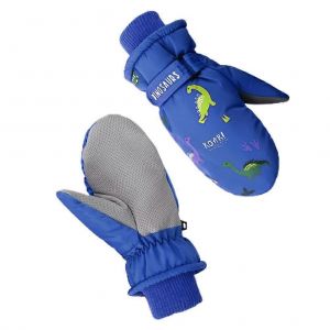 Enfants Mitaines Dessin Animé Hiver Coupe-Vent Gants Imperméables Gants Antidérapants Polaire Épaisse Doublée Gants De Ski Chauds Cadeaux Pour Garçons Filles 2-5 Ans - Neuf
