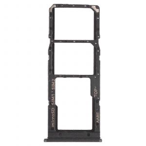 Pour Samsung Galaxy A12 Sm-A125 Plateau De Carte Sim + Plateau De Carte Sim + Plateau De Carte Micro Sd - Neuf