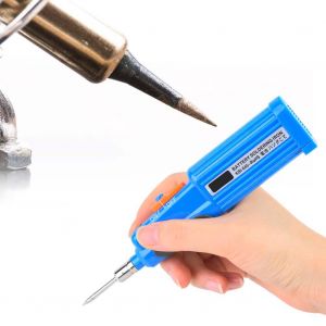 Fer a souder portable sans fil rechargeable a piles KBI-645 6 W - Neuf