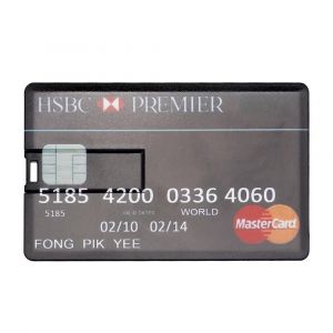 KALPZ-Clé Usb 2.0 Portable En Plastique, Carte De Crédit Créative, Clé Usb, Clé Usb, Disque U, Capacité Réelle, 64 Go, 32 Go, 16 Go, 8 Go, Cadeau,16 Go,B - Neuf