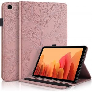 Succtop Coque Galaxy Tab A7 10.4"" 2022/2020,PU Cuir Cover Housse de Protection Tablette Samsung Tab A7 Porte-Crayons Portefeuille Tablet ?tui Samsung Galaxy Tab A7 T500/T509/T505/T507/T503,Or Rose - Neuf