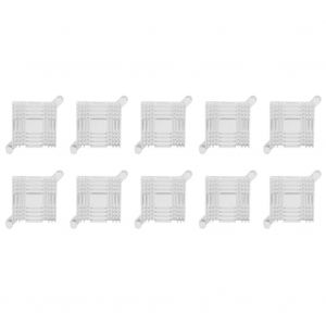 Lot de 10 dissipateurs thermiques en aluminium, 38 x 38 x 10 mm, pour carte mere et puce IC - Neuf