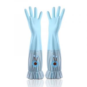 Épaisse Et Étendue En Peluche Gants À Vaisselle, Gants Imperméables, Des Gants De Plastique Pour Le Nettoyage Durable Tissu De Cuisine - Neuf