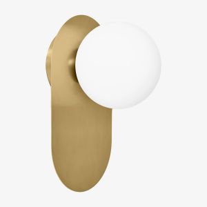 Applique Murale Nacariel En Acier Inoxydable Et Verre Dor&eacute; &iquest;25 Cm - Neuf