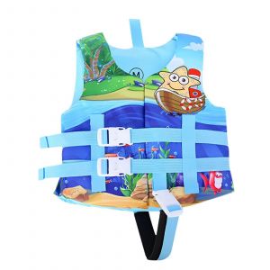 Gilet De Natation Avec Sangles De Securite Reglables 12 Ans - Neuf