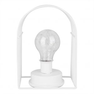 HJLIAN Lampe LED decorative en fil de cuivre en forme de maison en fer, veilleuse, luminaire decoratif d'interieur, lumiere blanche chaude - Neuf