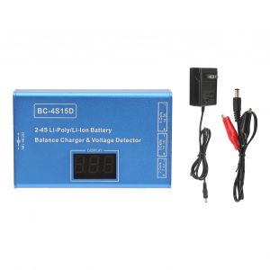 Chargeur d'équilibre RC pour 2S 3S 4S 25W, chargeur de batterie Lipo haute précision avec affichage de la tension pour modèle d'avion, prise US 100-240V - Neuf