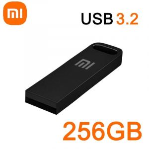 ORE-Xiaomi 2 to métal U disque USB Portable 3.2 clé USB haute vitesse TypeC clé mémoire étanche SSD stockage PC téléphone transfert de données--gun color 256GB - Neuf