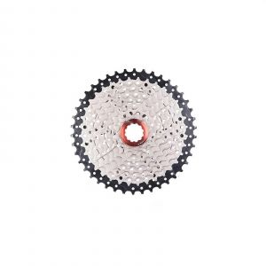 Plateau De Pedalier Vtt 9 Vitesses Durable Et Facile A Installer, Pignon 9s (9s 42t Argent Noir) - Neuf