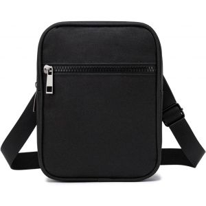 NSIECD-Sac Bandoulière Femme Homme Petit Sacoche Bandouliere Crossbody Bag Sac à Dos Sac Porté épaule Casual Shoulder Messenger Bag Backpack pour Voyage,Randonnée et Sports D'extérieur(Noir Sacs Band - Neuf