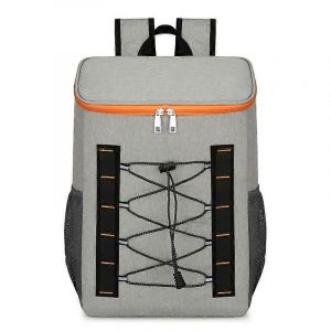 Grand Sac A Dos Isotherme Pour Hommes Et Femmes, Ideal Pour Le Camping, La Plage Et La Peche (Orange) - Neuf