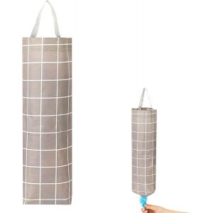 Support De Sac En Plastique-Organisateur Et Distributeur De Sacs En Plastique Lavable-Grand Distributeur De Sacs D'épicerie Pour La Cuisine Et Les Fournitures De Voyage,36,6 X 10,2 Cm - Neuf