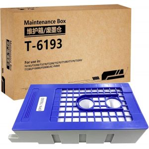 TEPPA-T6193 C13T619300 Boîte d'entretien d'encre compatible avec SureColor T3000 T5000 T7000 T3200 T5200 T7200 T3080 T5080 T7080 F6000 T3200D T520D 0D T72. Imprimante 00D T7200 T3270 T5270 T7270 - Neuf