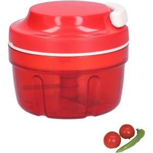 Chenquansarl-Hachoir À Oignons Manuel Rouge Avec Câble - Coupe-Oignons, Cuisine, Ménage, Hachoir À Légumes, Hachoir Multifonction, Manuel, Oignon, Ail, Légumes, Hachoir À Viande - Neuf