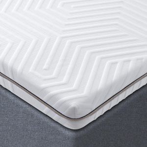 SUBZONAL-Surmatelas 140 x 190 cm en mousse &agrave; m&eacute;moire de forme 7,5 cm, surmatelas en bambou peut &eacute;liminer les odeurs et les acariens, housse amovible et lavable, rafra&icirc;chissant, respirant et moelleux - Neuf