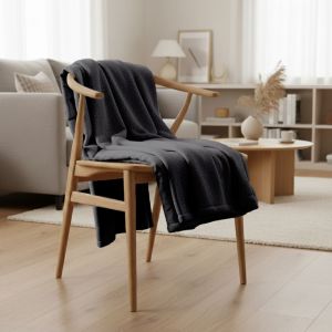 Couverture Plaid 130x170 Cm En Polyester - Neuf