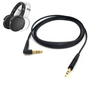 Câble d'écouteur compatible avec casque Sennheiser HD400S HD350BT HD4.30 HD4.40BT HD4.50BTNC HD450BT HD458BT Momentum 1,4 m - Neuf