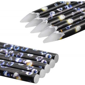 Kal-Pcs S&eacute;lecteur De Strass Stylo Diamond Painting Stylo Dotting Stylo S&eacute;lecteur De Strass, Stylo De Forage, Crayon De Cire Manucure Nail Art Diy - Neuf
