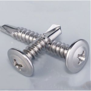 C44674 - Pack de 200 - Auto-forage vis à tôle - Grande tête Bombée - Ø4.2x13mm - acier zingué - PH/Cruciforme évidement BRICOLAGE - Rénovation - Neuf
