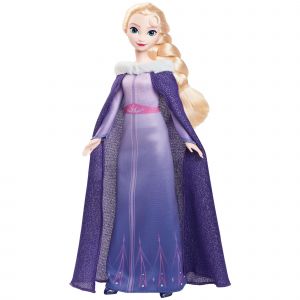 Disney Frozen Disney-Elsa en tenue de F&ecirc;te-poup&eacute;e inspir&eacute;e de la Reine des Neiges - Neuf
